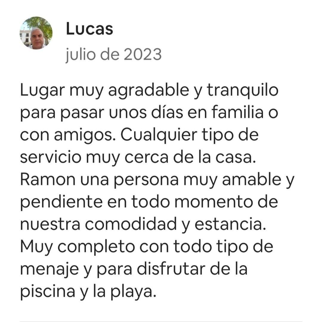 Chalet Con Capacidad Para 8 Personas Chiclana de la Frontera Luaran gambar